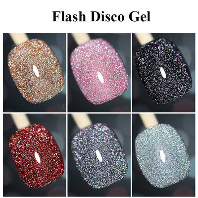 Brilho UV Diamond Flash Disco Gel Polish do prego 31 cores
